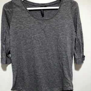 Cotton on half sleeve grey t